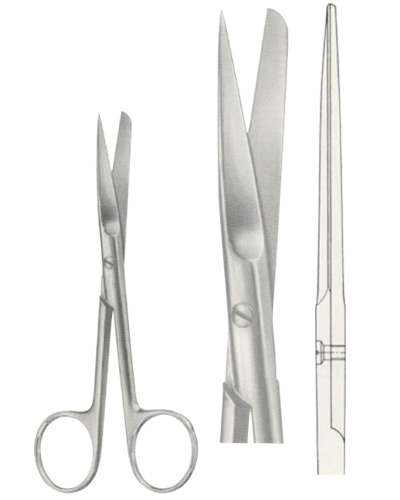 Gum, Surgical, Ligatur, Bandage Scissors 