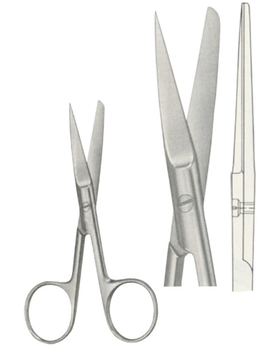 Gum, Surgical, Ligatur, Bandage Scissors 