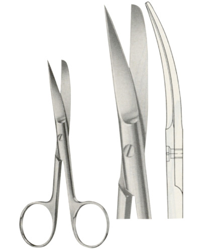 Gum, Surgical, Ligatur, Bandage Scissors 