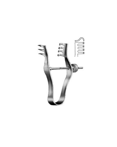 Wound Spreaders, self-retaining