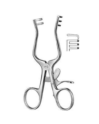 Wound Spreaders, self-retaining