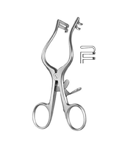 Wound Spreaders, self-retaining