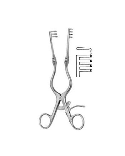 Wound Spreaders, self-retaining